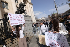 Протест срещу насилието над животни