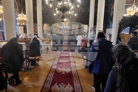 Хасково - храм „Св. св. Архангели Михаил и Гавраил" - литургия