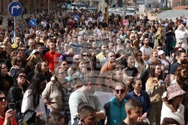 Протест срещу насилието над животни - шествие