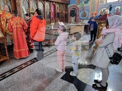 Шумен - църква „Свети Три Светители“ - отец Красимир - неделна служба