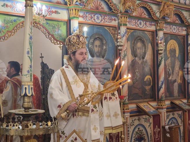 От вършенето на грехове страдат и душата, и тялото, каза в проповедта си Велбъждският епископ Исаак