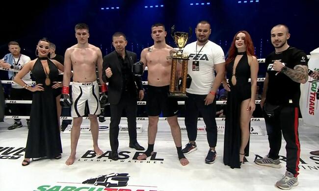 Али Юзеир спечели професионалния турнир по кикбокс в стил К1 до 85кг "FEA Grand Prix" в Кишинев 