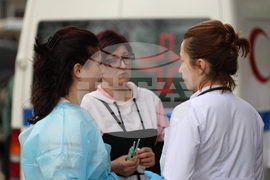 Република Северна Македония - Кочани - пожар - болница