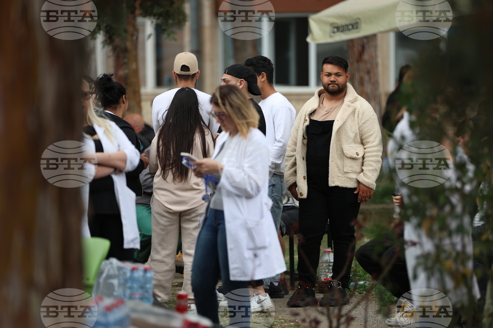 Република Северна Македония - Кочани - пожар - болница