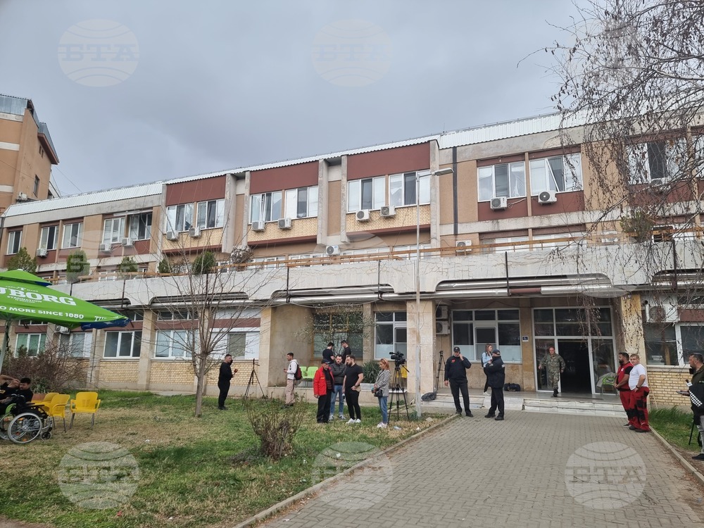 Република Северна Македония - Кочани - пожар - болница