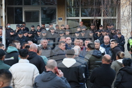 Република Северна Македония - Кочани - пожар - болница - обстановка 