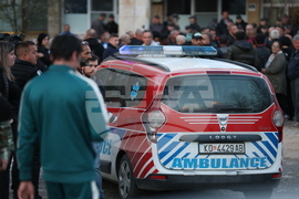 Република Северна Македония - Кочани - пожар - болница - обстановка