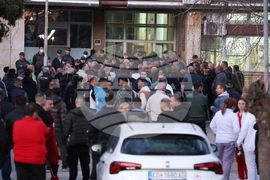 Република Северна Македония - Кочани - пожар - болница - обстановка