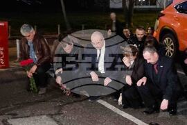 Посолство на Република Северна Македония - дискотека - жертви - почит