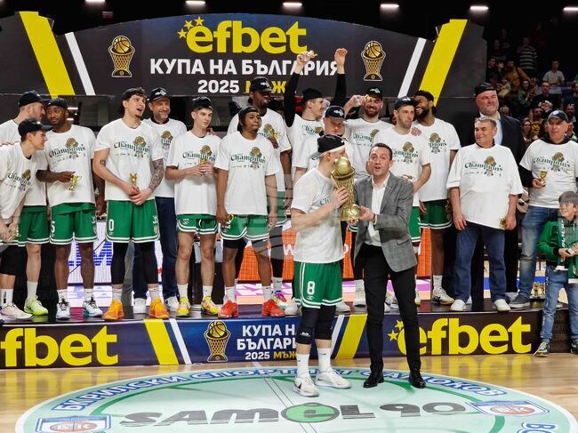 Черно море Тича е новият носител на Купата на България по баскетбол за мъже