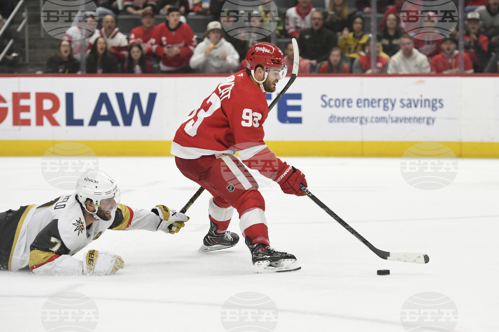 Golden Knights Red Wings Hockey