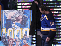 Ducks Blues Hockey