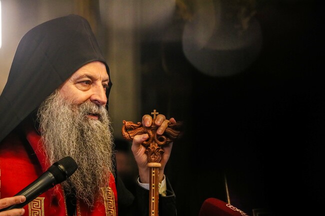 Сръбският патриарх Порфирий: Дълбоки разногласия са обхванали нашата страна, необходимо е взаимно уважение