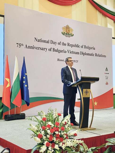 Официален прием по случай Трети март се състоя във Виетнам на 11 март