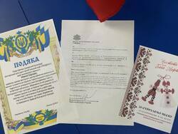 Моменти от организирания майсторски клас "Честита Баба Марта" в гр. Тернопол. Снимки: фейсбук страница на проф. Микола Бармак, Тернополски НПУ "Володимир Гнатюк"