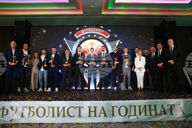 Пълни резултати от анкетата “Футболист на годината 2024“