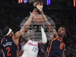 Heat Knicks Basketball