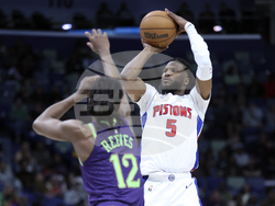 Pistons Pelicans Basketball