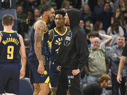 Pacers Timberwolves Basketball