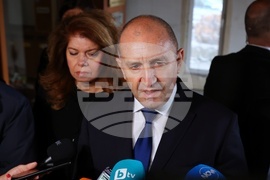Румен Радев - посолство на Република Северна Македония - изявление 