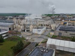 Бургас - "Кроношпан България" ЕООД - производствена база - посещение