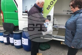 Сливен - мобилен пункт - опасни отпадъци