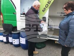 Сливен - мобилен пункт - опасни отпадъци