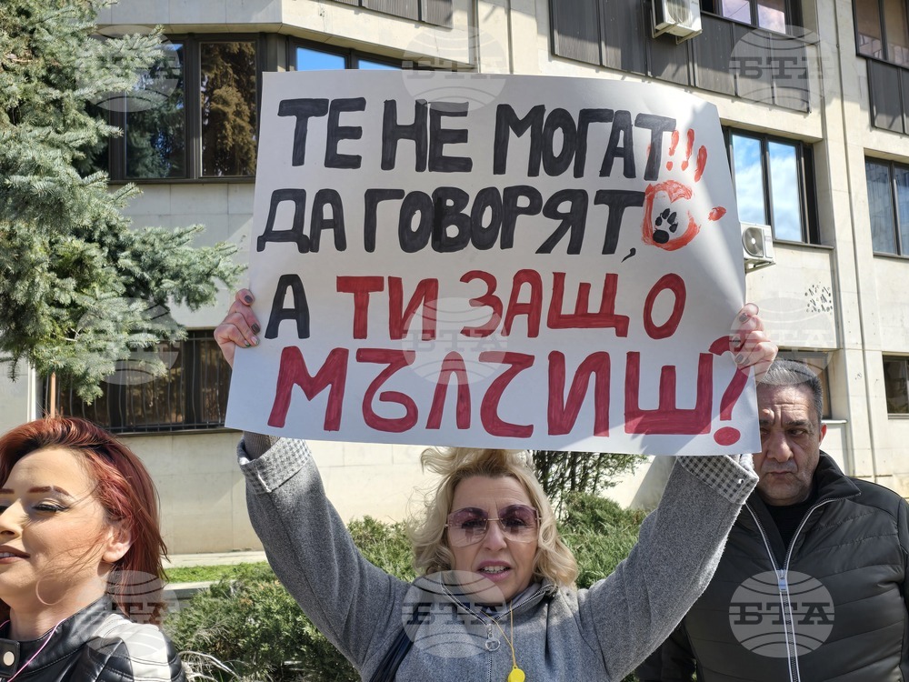 Видин - протест срещу насилието над животни