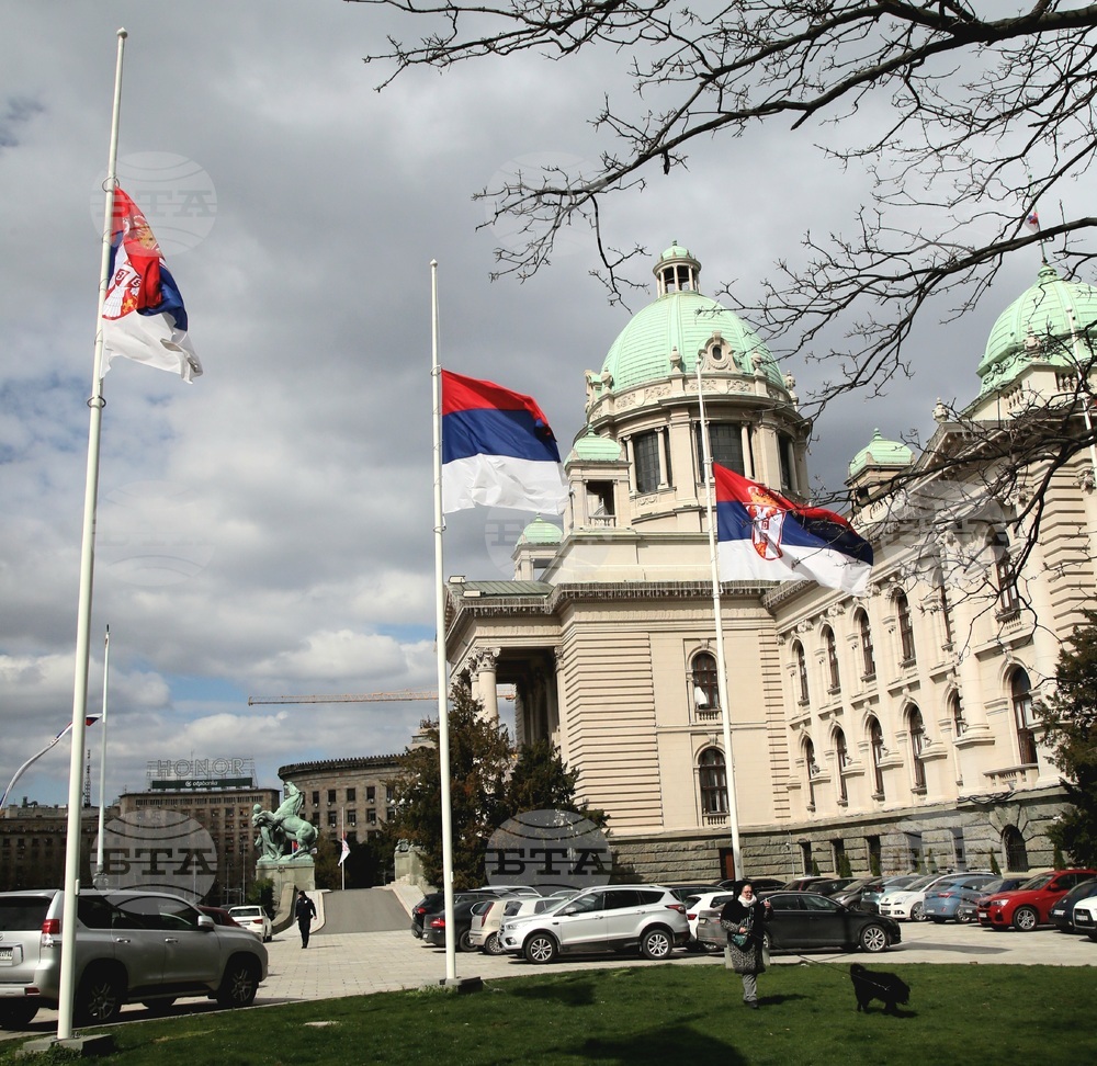 В Сърбия е ден на траур в знак на съпричастност с трагедията в Кочани, Северна Македония 