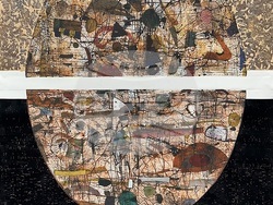 Творба на Людмил Георгиев. Снимка: Екипът на изложбата „НЕграфика“