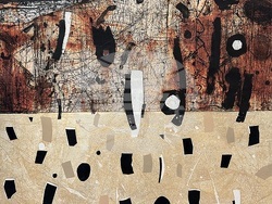 Творба на Людмил Георгиев. Снимка: Екипът на изложбата „НЕграфика“