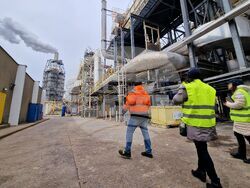 Бургас - "Кроношпан България" ЕООД - производствена база - посещение