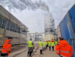 Бургас - "Кроношпан България" ЕООД - производствена база - посещение