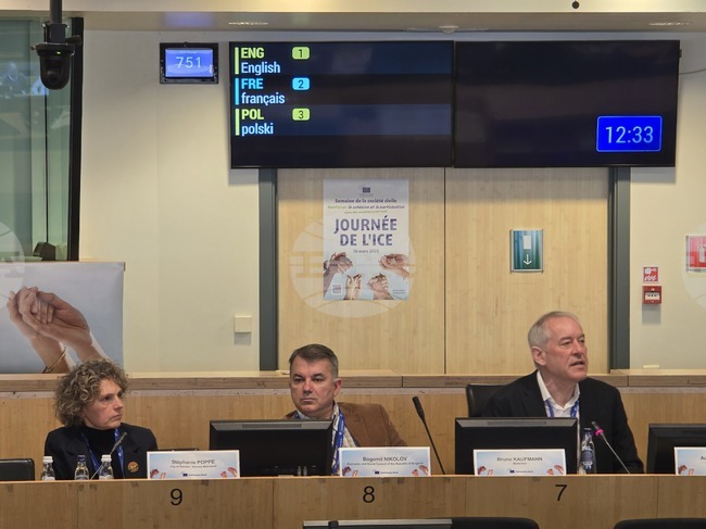 Икономическите и социални съвети в страните от ЕС са естественият партньор на гражданските инициативи, каза в Брюксел Богомил Николов