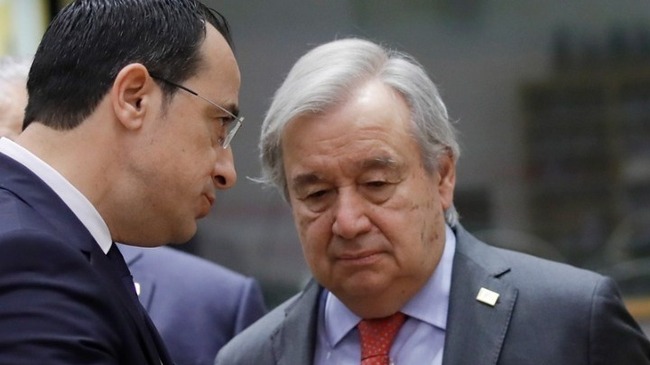 АНА-МПА: Приключиха двустранните срещи на генералния секретар на ООН по кипърския въпрос в Женева