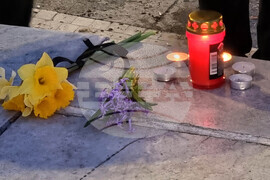 Северна Македония - Скопие - граждани - мълчаливо бдение - Кочани