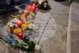 Северна Македония - Скопие - граждани - мълчаливо бдение - Кочани