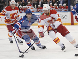 Flames Rangers Hockey