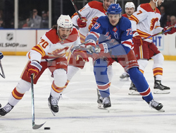 Flames Rangers Hockey