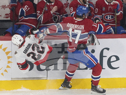 Senators Canadiens Hockey