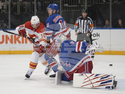 Flames Rangers Hockey