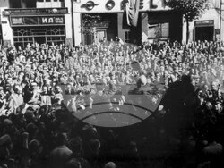 Митинг в София по случай капитулацията на Германия