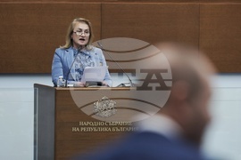 Парламент - заседание - Красимира Нинова-Катинчарова