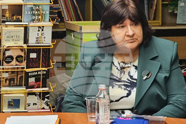 Варна - Регионална библиотека - пресконференция - Кристиана Димчева