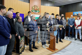 Варна - Баскетболен отбор „Черно море Тича" - среща с кмета
