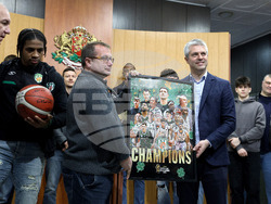 Варна - Баскетболен отбор „Черно море Тича" - среща с кмета