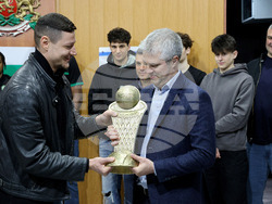 Варна - Баскетболен отбор „Черно море Тича" - среща с кмета