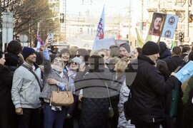 Сърбия - протест - просветни работници