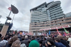 Турция - протест срещу ареста на кмета на Истанбул