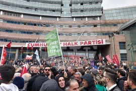 Турция - протест срещу ареста на кмета на Истанбул